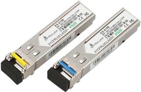 Соединение Extralink Modules SFP 1.25G SFP WDM 1310/1550nm 3 LC, 2 шт., серебристый цв.