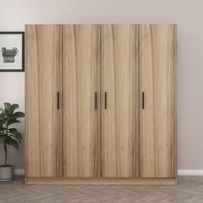 Riidekapp Kalune Design Kale 7628, pruun v., 52 cm x 180 cm x 210 cm