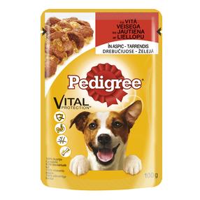 Влажный корм для собак Pedigree, говядина, 0.1 кг