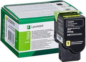 Toonerikassett Lexmark C2320Y0, kollane v.