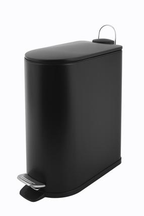 Šiukšliadėžė Domoletti T-T2110M, juoda sp., 10 l, 38 cm
