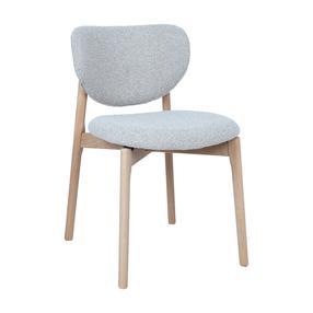 Valgomojo kėdė Home4you Leka, matinė, šviesiai smėlinė, 59 cm x 47 cm x 80 cm