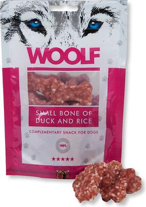 Лакомство для собак Brit Woolf Small Bone Of Duck And Rice, мясо утки, 0.1 кг