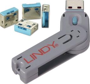 Блокатор соединений Lindy 40452, серый цв.
