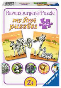 Dėlionė Ravensburger, įvairių spalvų, 18 vnt.