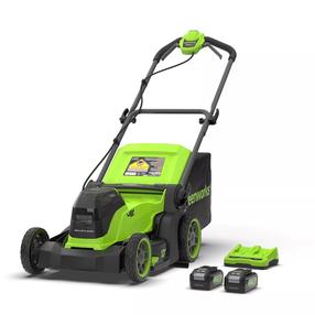Akumulatora zāles pļāvējs Greenworks MO48L422-01, 41 cm