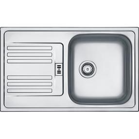 Köögivalamu Franke Euroform EFX 614-78, roostevaba teras, 78 cm x 47.5 cm x 15 cm, hall v.