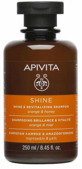 Шампунь Apivita Shine & Revitalizing, 250 мл