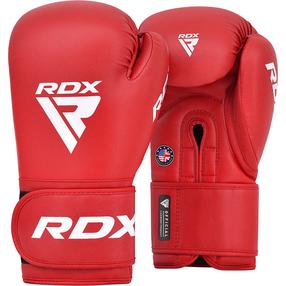 Boksa cimdi RDX Sports AS2, sarkana krās., 12 oz