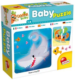 Пазл Lisciani Baby Puzzle Ocean, многоцветный, 24 шт.