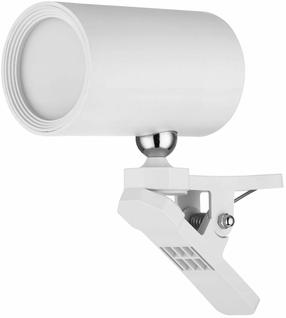 Galda lampa ar skavu Rev, LED, 2W, balta krās./balta krās.