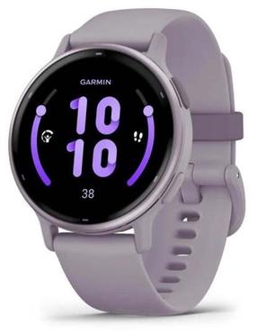 Viedais pulkstenis Garmin Vivoactive 5 010-02862-13, ceriņu krās.