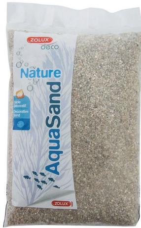 Grunts Zolux AquaSand Nature 346402, 1 kg, brūna krās.