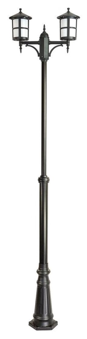 Vabalt seisev välisvalgusti Su-Ma Cordoba 2, 60W, E27, IP23, must v., 26.2 cm x 280 cm