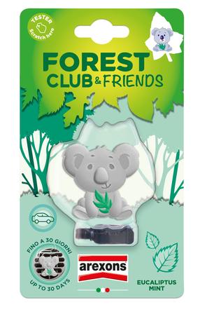 Auto õhuvärskendaja Arexons Forest Club Koala Eucaliptus Mint