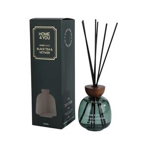 Домашний ароматизатор, ароматические палочки Home4you Home Oasis Black Tea & Vetiver, 180 мл Зеленый цв.