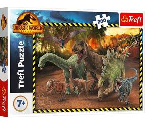 Пазл Trefl Jurassic World 13287, 34 см x 48 см, 200 шт., многоцветный