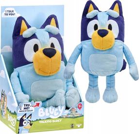 Pliušinis žaislas šuo Tm Toys Bluey, mėlyna sp., 33 cm