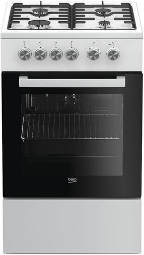 Dujinė viryklė su elektrine orkaite Beko FSE52020DWD (pažeista pakuotė)