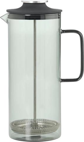  Kohvikann French Press AdHoc Impact, 1 l, läbipaistev v./hõbe v.