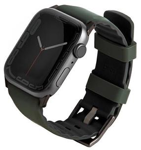 Ремешок Uniq, Linus Apple Watch Series 4/5/6/7/8/SE/SE2/Ultra 42/44/45mm, зеленый цв.