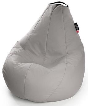 Кресло-мешок Comfort 120 Pebble Pop Fit, серый цв., 250 л