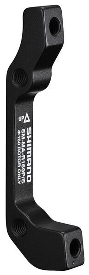 Bremzes Shimano Shimano ISMMAR160PSA, alumīnijs, melna krās.