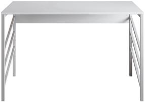 Rakstāmgalds Kalune Design Tuna 541HDL1115, 120 cm x 60 cm, 75 cm, balta krās.
