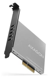 Adapteris Axagon PCEM2-NC, sudraba krās./melna krās.