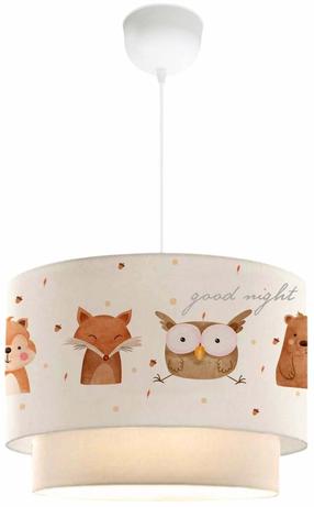 Lampa griesti Opviq AYD-2993, E27, 1 x 40 W, krāsaina / balta krās.