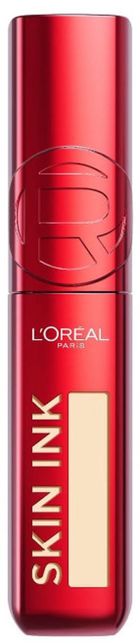 Grima bāze L’Oréal Paris Infallible Skin Ink Foundation and Concealer, 40 light warm, 15 ml