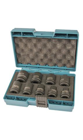 Набор ударных головок Makita D-41517, 8 - 24 мм, 1/2", Ø24 мм