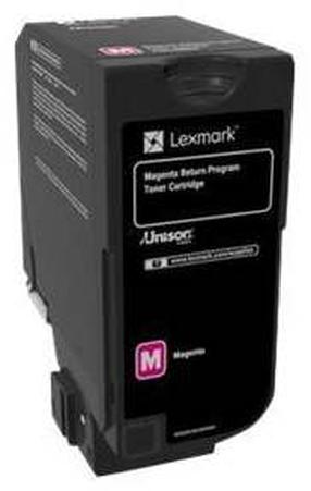 Toonerikassett Lexmark 74C20M0, fuksia (magenta) v.