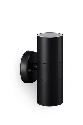 Sieninis lauko šviestuvas Philips Kylis, 25W, GU10, IP44, juoda sp., 7.8 cm x 16 cm