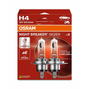 Automobilio lemputė Osram Night Breaker Silver O64193NBS-2HB, halogeninė, sidabro sp., 12 V