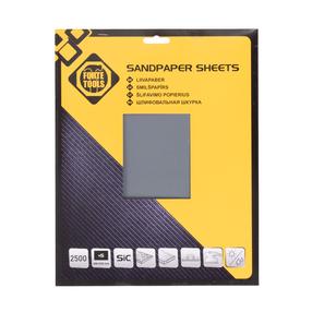 Šlifavimo lapas Forte Tools 2500, 2500, 28 cm x 23 cm, 5 vnt.