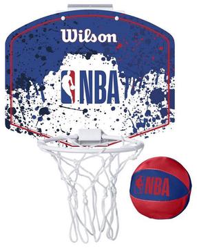 Подвесная баскетбольная доска с обручем Wilson NBA Mini Hoop