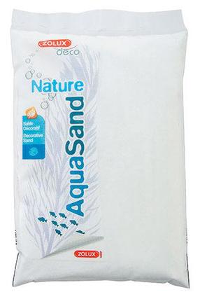Smiltis akvārijam Zolux AquaSand Nature 346441, 4 kg, balta krās.