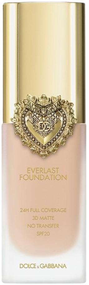 Vedel jumestuskreem Dolce & Gabbana Everlast Mattifying, SPF 20, light medium, 10n, 27 ml