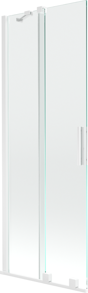Vonios sienelė Mexen Velar II, 70 cm x 150 cm, balta sp./grūdintas