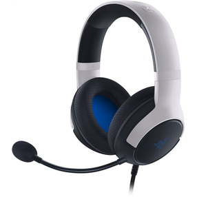 Vadu spēļu austiņas Razer Kaira Kaira X For Playstation, balta krās.