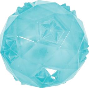 Žaislas šuniui, kamuoliukas Zolux Pop 479075TUR, 7.5 cm, Ø 7.5 cm, mėlyna sp., 7.5 cm