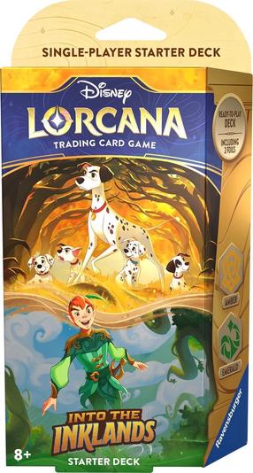 Kortų žaidimas Ravensburger Disney Lorcana Into The Inklands Set A, EN