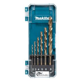 Metalo grąžtų rinkinys Makita D-75758, metalas, hss-co, tiesus, 2 mm