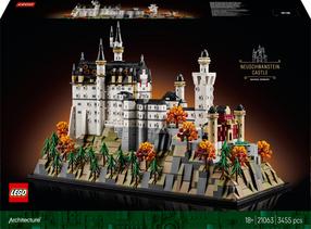 Konstruktors LEGO® Architecture Neišvānšteinas pils 21063, 3455 gab.