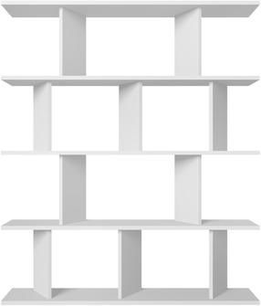 Grīdas plaukts Kalune Design Grace 875ZNA4617, balta krās., 141 cm x 120 cm x 24.6 cm