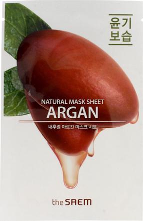 Veido kaukė The Saem Natural Argan, 21 ml