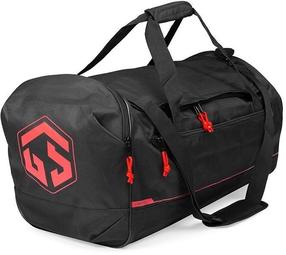 Sporta soma Gymstick GS Sports Bag, melna krās./sarkana krās.
