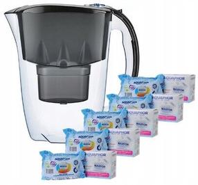 Veefiltrid, kassettidega Aquaphor Amethyst B25 Maxfor, 2.8 l, läbipaistev v./must v.