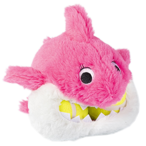Игрушка для собаки, плюшевый Gimborn Shark, розовый цв.